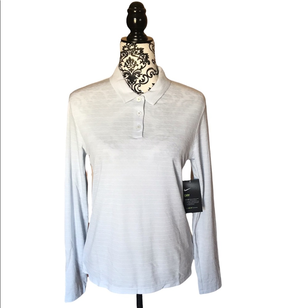 NIKE LONG SLEEVE POLO - Picture 5 of 8